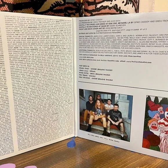 Acid Bath When the Kite String Pops Vinyl Record - Near Mint - Picture 3 of 10